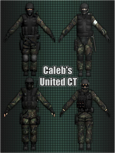 Групповой скин CT для css - Групповой скин СТ -Caleb`s united CT pack