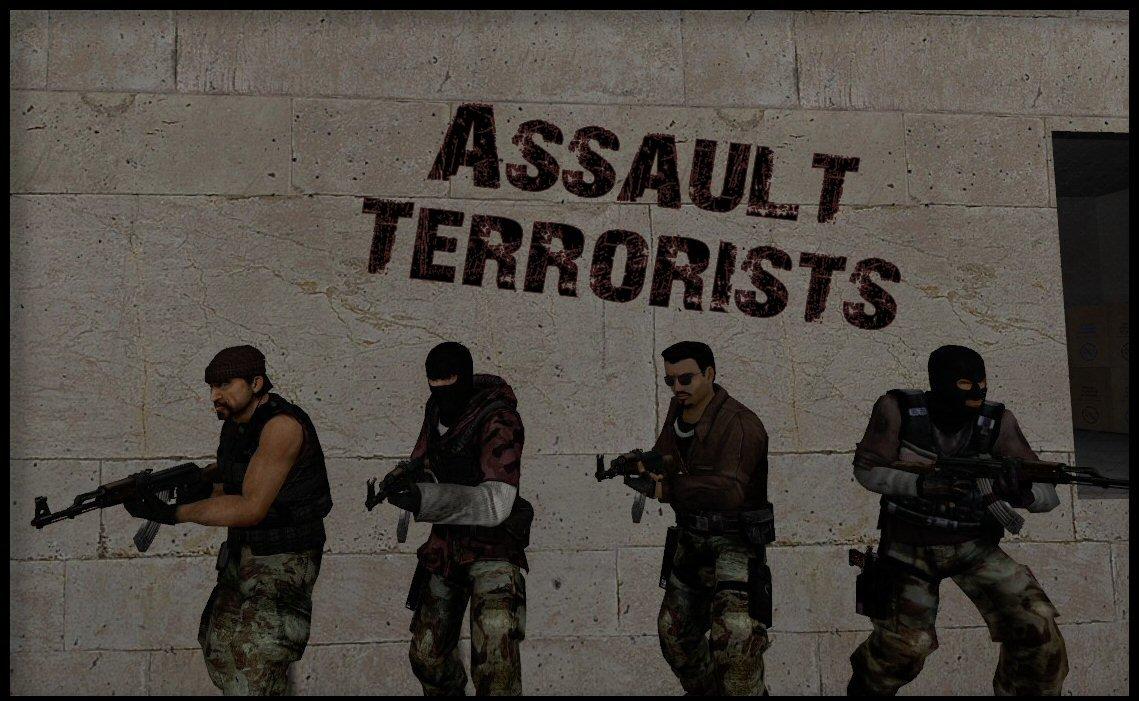 Групповой скин T для css - Нападение террористов (Assault Terrorists)