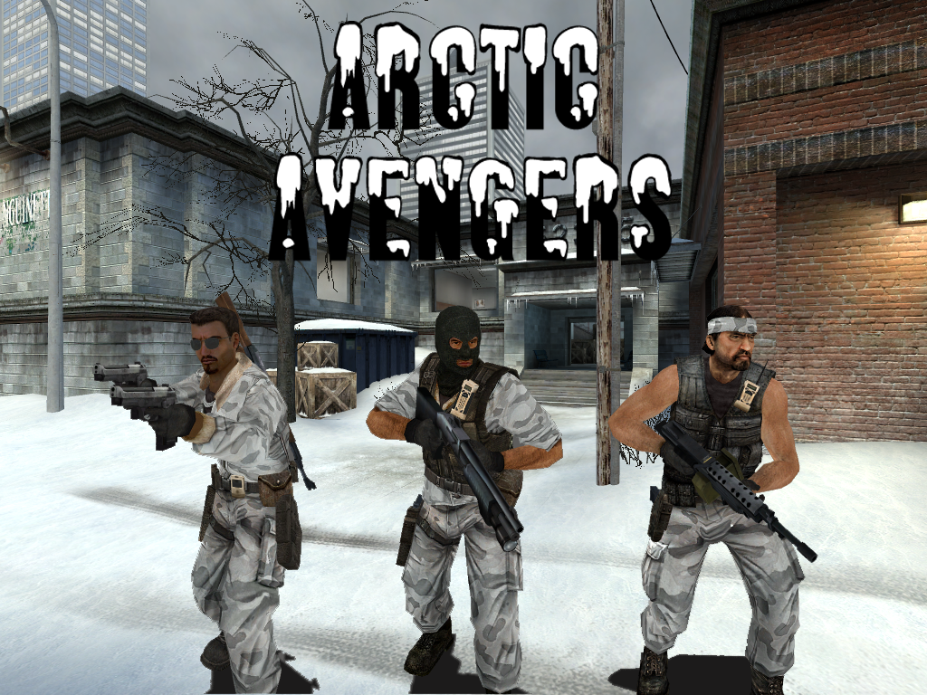 Групповой скин T для css - Арктические Мстители (Arctic Avengers)