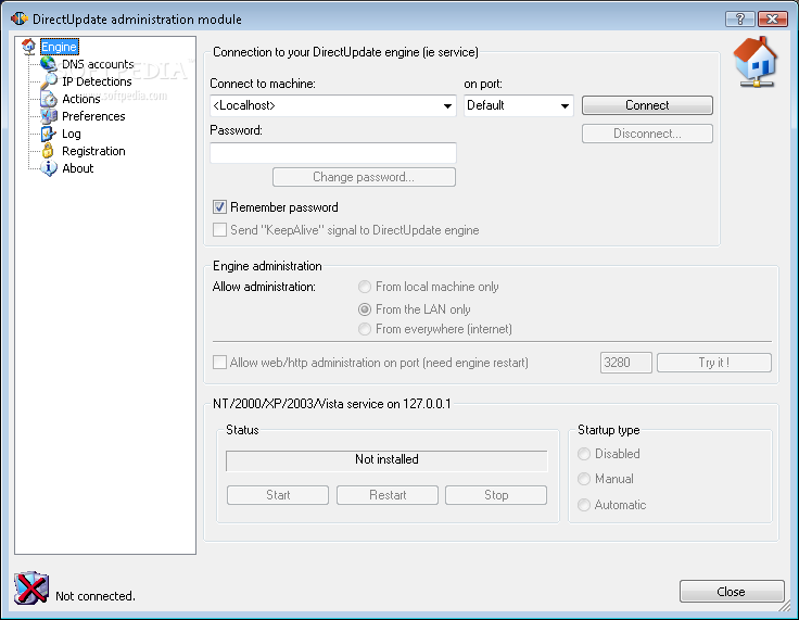 Программы для css - DirectUpdate v4.6.5.197 - Позволяет заменить динамический IP-адрес на постоянный